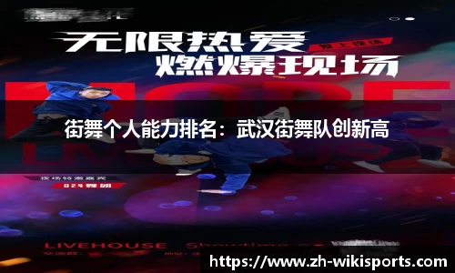街舞个人能力排名：武汉街舞队创新高